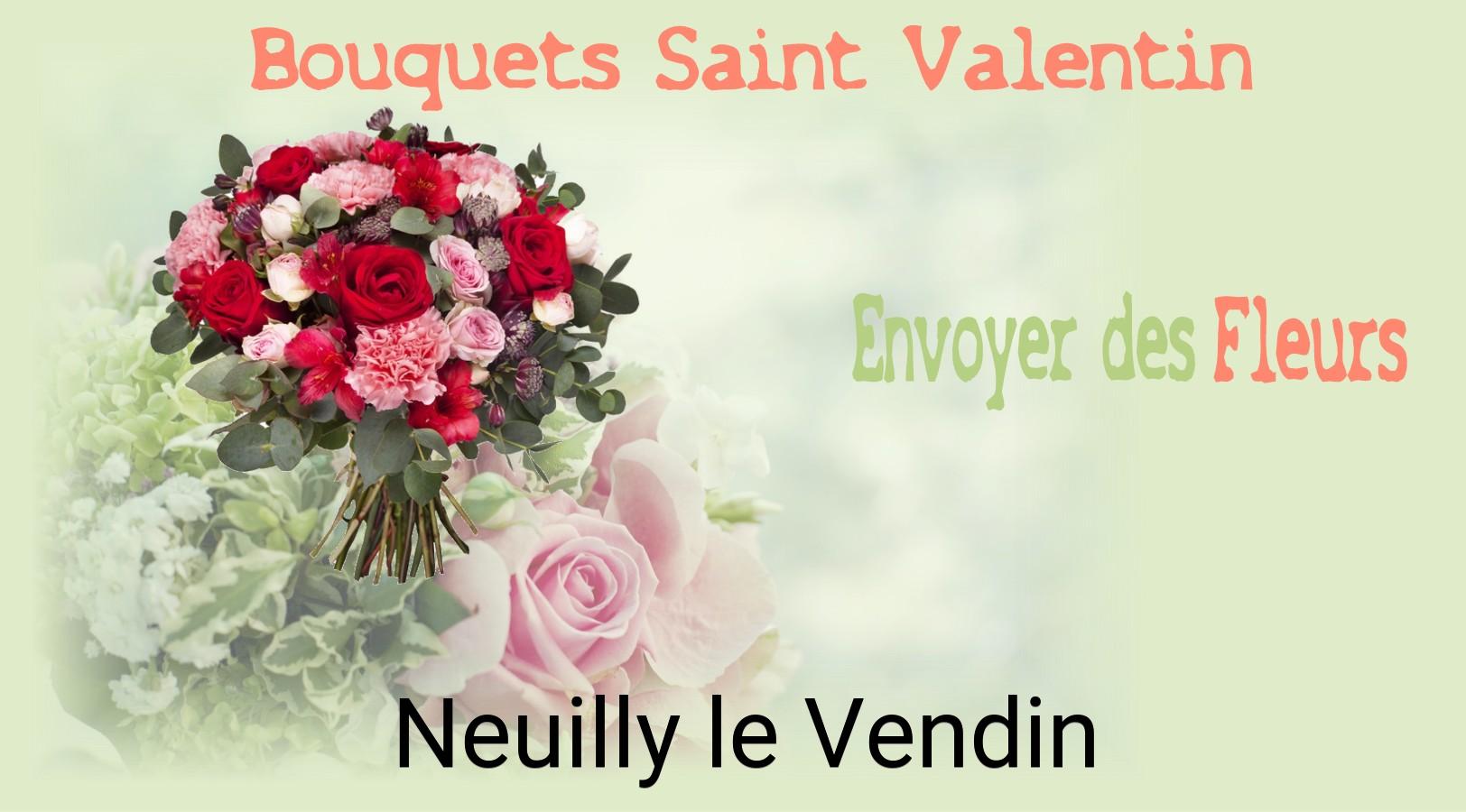 Roses de Saint-Valentin livrées à Neuilly-le-Vendin